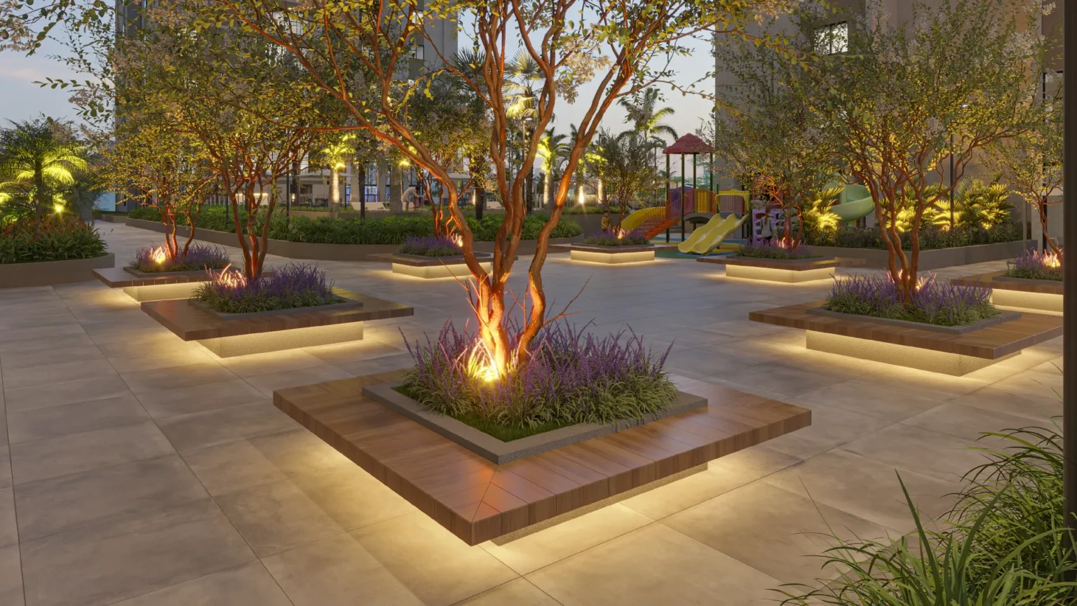 Praça de boas vindas